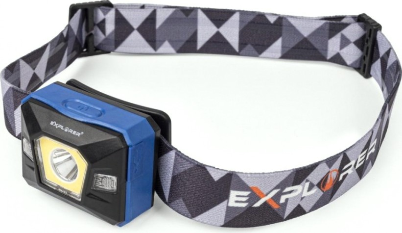 Фонарь КВТ HL-6565 налобный "explorer" [82070]