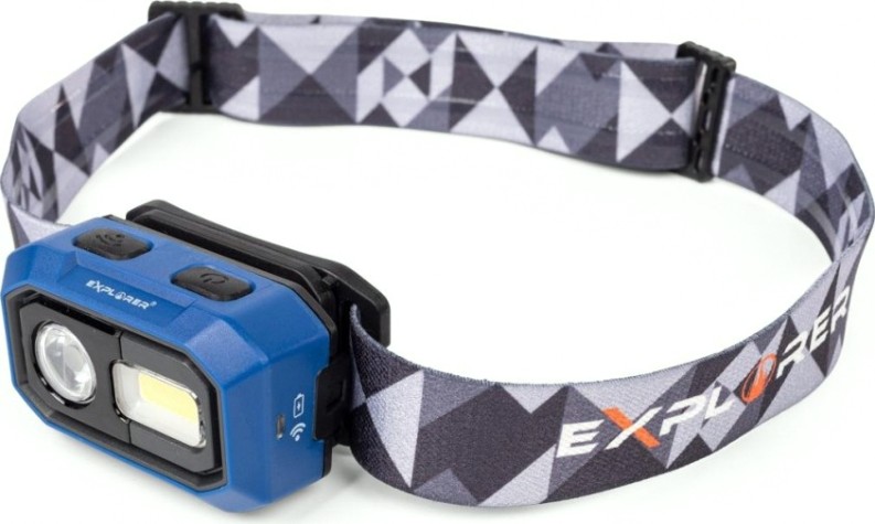 Фонарь КВТ HL-6566 налобный "explorer" [82072]