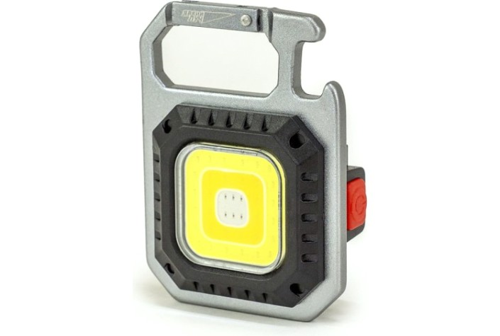 Фонарь-мультитул ЯРКИЙ ЛУЧ KM-130 "Муравей" COB-брелок [4606400106685]