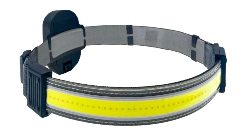 Фонарь налобный КОСМОС KOC521B 5 Bт COB LED, 3xAAA, корпус ABS-пластик