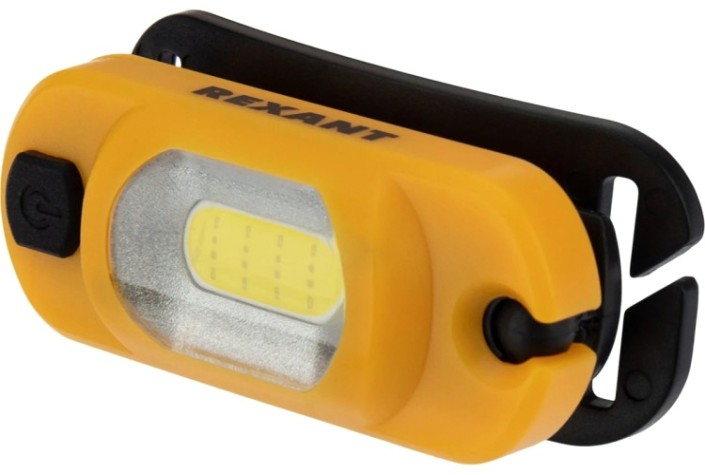 Фонарь налобный REXANT 75-700 аккумуляторный с аварийным красным сигналом