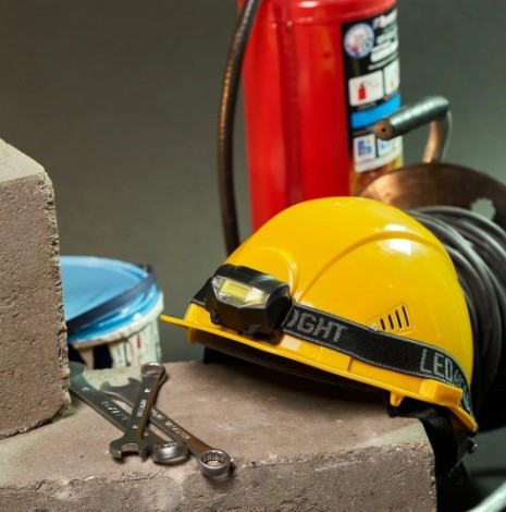 Фонарь налобный REXANT 75-704 поворотный, COB