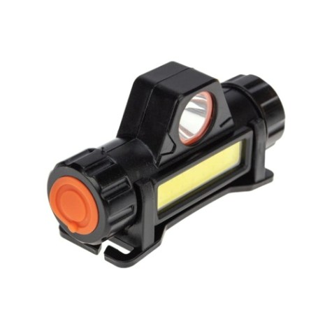 Фонарь налобный REXANT 75-7839 NEW AGE, трехрежимный, поворотный, с магн