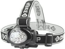 Фонарь налобный светодиодный ЗУБР "МАСТЕР" 10Ultra LED, матричный рефлектор, 3 режима, 3ААА [56438]