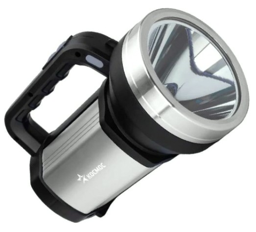 Фонарь-прожектор КОСМОС KOC900Lit аккумуляторный, 10 Bт LED, Li-ion18650