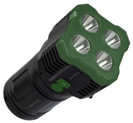 Фонарь-прожектор КОСМОС KOC902Lit аккумуляторный, 4 Bт + 3 Bт COB, Li-ion