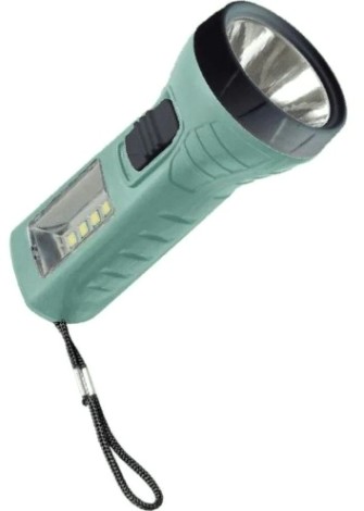 Фонарь ручной КОСМОС KOC123B 0,5Вт LED+4SMD (1Bт)