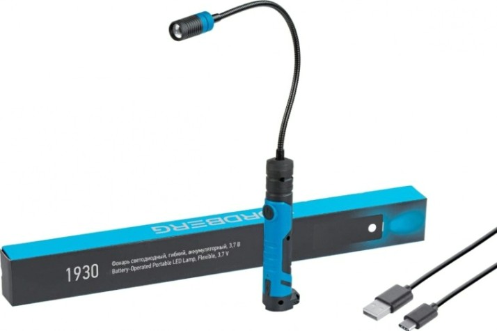 Фонарь светодиодный гибкий NORDBERG 1930 аккумуляторный, 3,7 В [ЦБ-0010523]