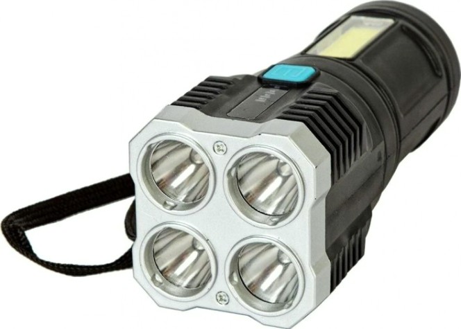 Фонарь светодиодный GLANZEN UFL-0400-LS03 аккумуляторный, usb