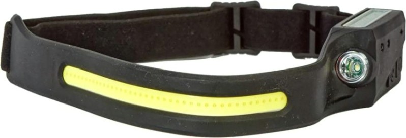 Фонарь светодиодный GLANZEN UFL-0650-8005 налобный, аккумуляторный, usb