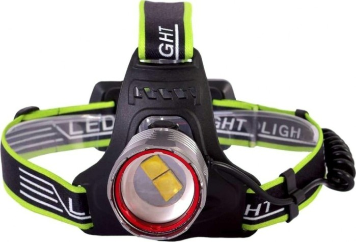 Фонарь светодиодный GLANZEN UFL-1500-A17 налобный аккумуляторный USB