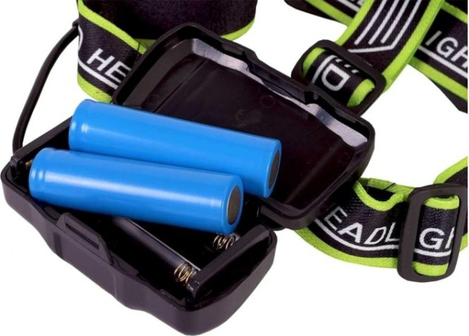 Фонарь светодиодный GLANZEN UFL-1500-A17 налобный аккумуляторный USB