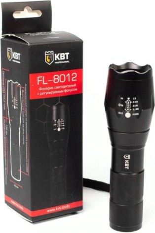 Фонарь светодиодный КВТ FL-8012 [78259]