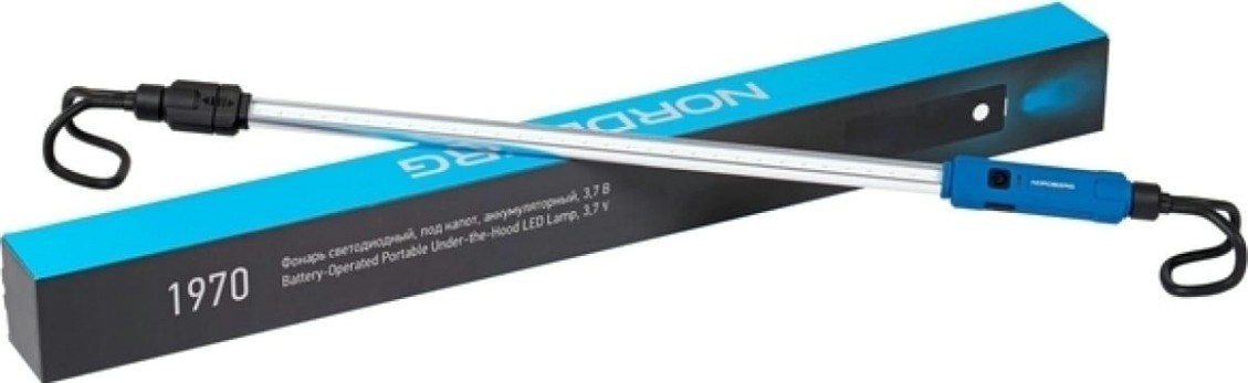 Фонарь светодиодный под капот NORDBERG 1970 аккумуляторный 3,7 В [ЦБ-0010522]