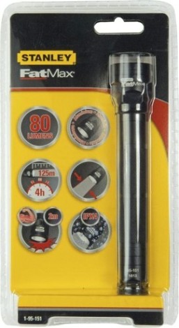 Фонарь светодиодный STANLEY ALUMINIUM TORCH - 2AA 1-95-151 [1-95-151]