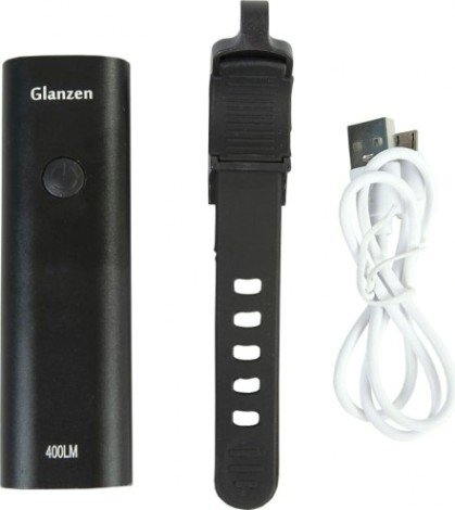 Фонарь велосипедный GLANZEN BFL-0800-03-front передний