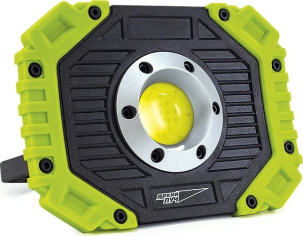 Фонарь ЯРКИЙ ЛУЧ DRAGON A-30 прожектор cob-диод, переносной [4606400106487]