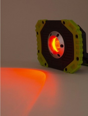 Фонарь ЯРКИЙ ЛУЧ DRAGON A-30 прожектор cob-диод, переносной [4606400106487]