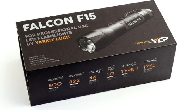 Фонарь ЯРКИЙ ЛУЧ F15 "Falcon" [4606400105626]