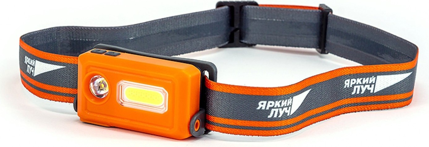 Фонарь ЯРКИЙ ЛУЧ LH-120 DROID ACCU налобный, диммер, li-po 500mah [4606400106296]