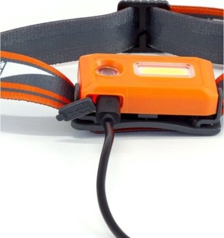 Фонарь ЯРКИЙ ЛУЧ LH-120 DROID ACCU налобный, диммер, li-po 500mah [4606400106296]