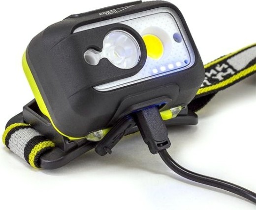 Фонарь ЯРКИЙ ЛУЧ MA-HALO LH-450A налобный 5w led 450лм, 3реж [4606400015260]