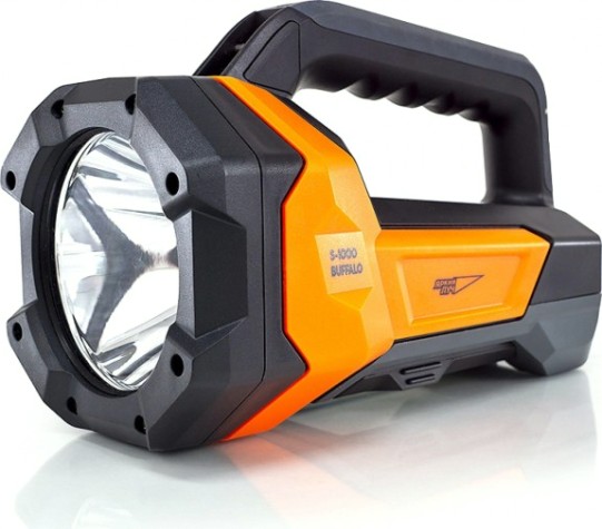 Фонарь ЯРКИЙ ЛУЧ S-1000 Buffalo узконапр., powerbank [4606400004004]