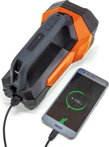 Фонарь ЯРКИЙ ЛУЧ S-1000 Buffalo узконапр., powerbank [4606400004004]