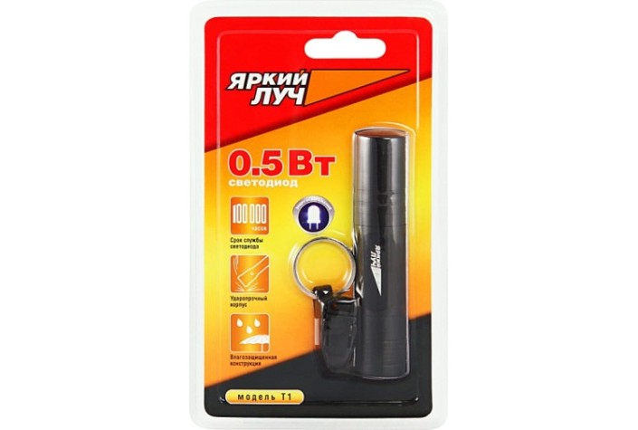 Фонарь ЯРКИЙ ЛУЧ T1 [4606400104605]