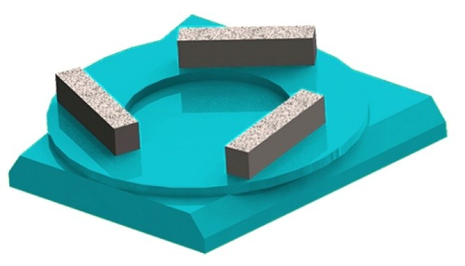 Франкфурт шлифовальный ADEL INSTRUMENT GFB 1 /40*8*10 R/3 алмазный [AI-1606010301]