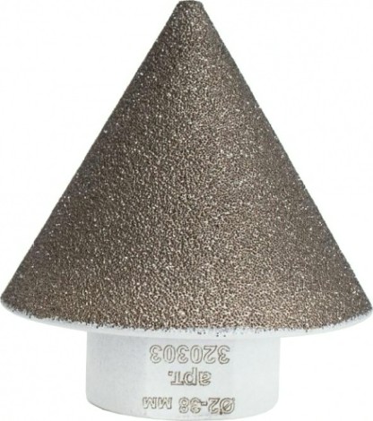 Фреза алмазная DIAM 2-38x30xМ14 Extra Line V-TECH конусная [320303]