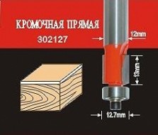 Фреза по дереву АТАКА кромочная прямая 302127-3 671220 [671220]