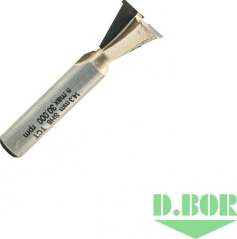 Фреза по дереву D.BOR пазовая конструкционная 14.3х13.5х49х8 мм (205) [W-029-9R-2004143W2D]