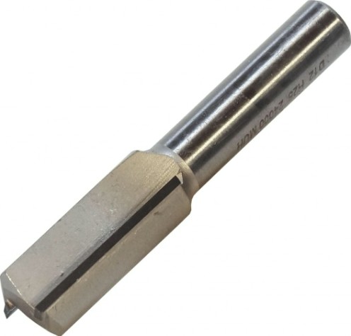 Фреза по дереву ЭНКОР ф 12 X25мм, по ДСП хв. 8 мм. прямая по дсп [28013]