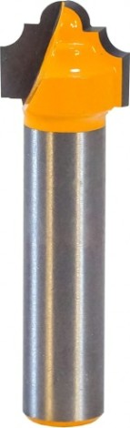 Фреза по дереву ЭНКОР ф12.7х10, r2.4, хв. 8мм фасонная [10632]