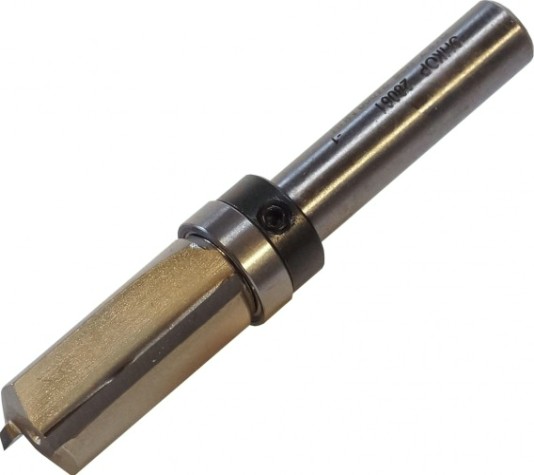 Фреза по дереву ЭНКОР ф12.7х26 хв. 8 мм, по ДСП кромочная прямая [28061]