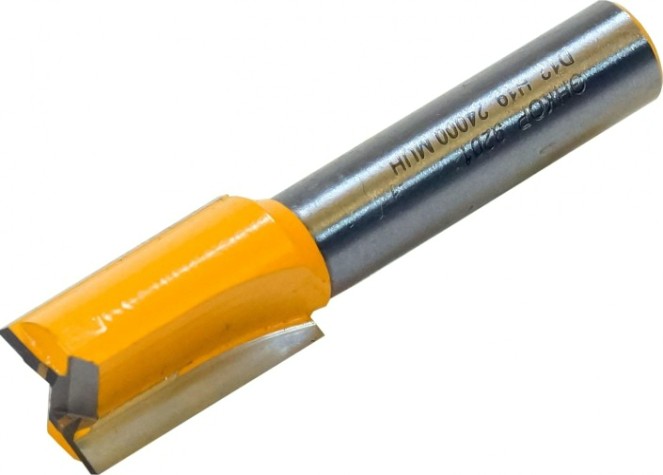 Фреза по дереву ЭНКОР ф12 х19мм хв. 8мм прямая [9201]