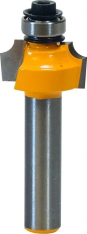 Фреза по дереву ЭНКОР ф19х10, r3.2, хв. 8мм кромочная калевочная [9245]