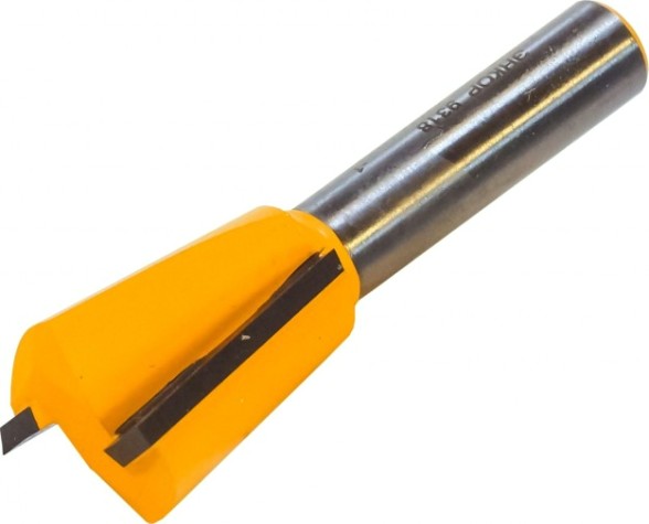 Фреза по дереву ЭНКОР ф19х22, 7°,хв.8мм "ласточкин хвост" [9318]