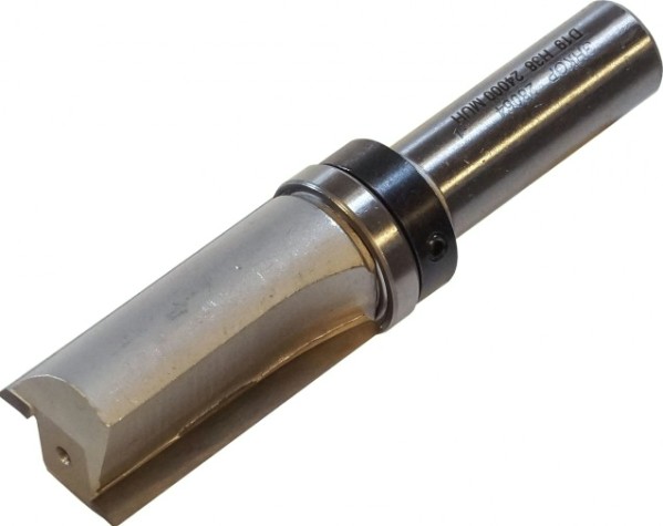 Фреза по дереву ЭНКОР ф19х38 хв. 12 мм, по ДСП кромочная прямая [28064]