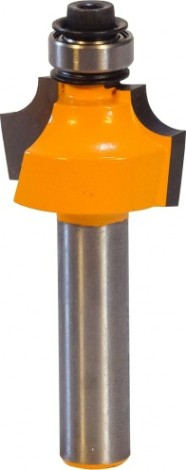 Фреза по дереву ЭНКОР ф22.2х13,r4.8,хв.8мм кромочная калевочная [10545]