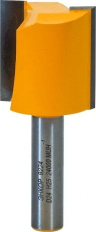 Фреза по дереву ЭНКОР ф24 х25мм хв. 8мм прямая [9224]