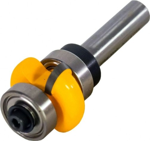 Фреза по дереву ЭНКОР ф25.4х10, r4.8, хв. 8мм. кромочная галтельная [10695]