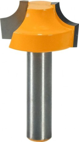 Фреза по дереву ЭНКОР ф25.4х14, r6.35, хв. 8мм фасонная [9291]