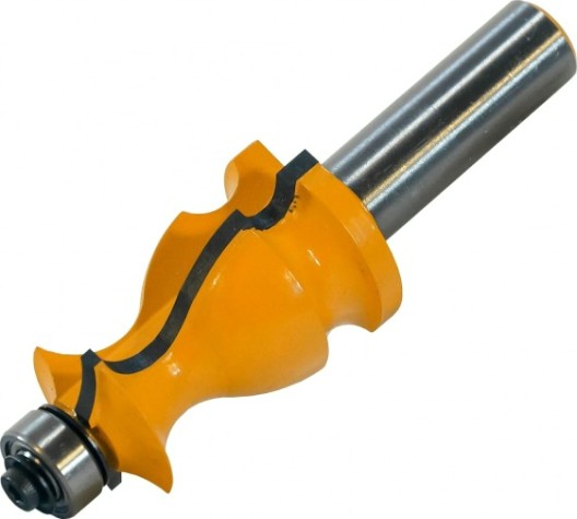 Фреза по дереву ЭНКОР ф28.6х41, хв. 12мм. кромочная фигурная [10575]