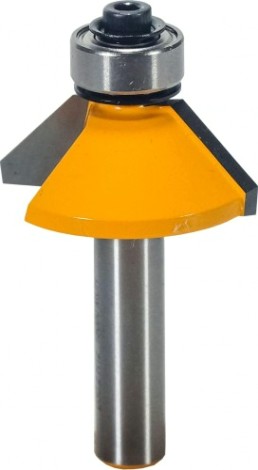 Фреза по дереву ЭНКОР ф30.2х13, 45°, хв. 8мм кромочная конусная [9230]