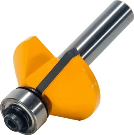 Фреза по дереву ЭНКОР ф30.2х13, 45°, хв. 8мм кромочная конусная [9230]