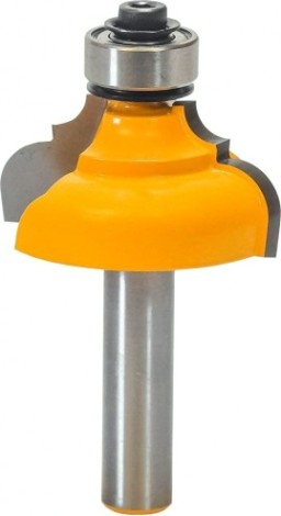 Фреза по дереву ЭНКОР ф31.8х14, r9.5, хв. 8мм кромочная калевочная [9273]