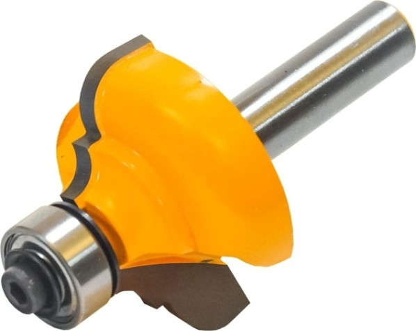 Фреза по дереву ЭНКОР ф33.3х16, r6.4, хв.8мм. кромочная калевочная [9251]