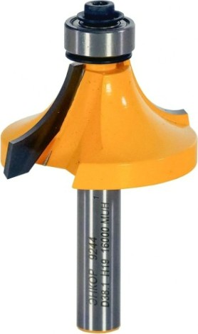 Фреза по дереву ЭНКОР ф38,1х19мм, r12.7, хв. 8мм кромочная калевочная [9244]